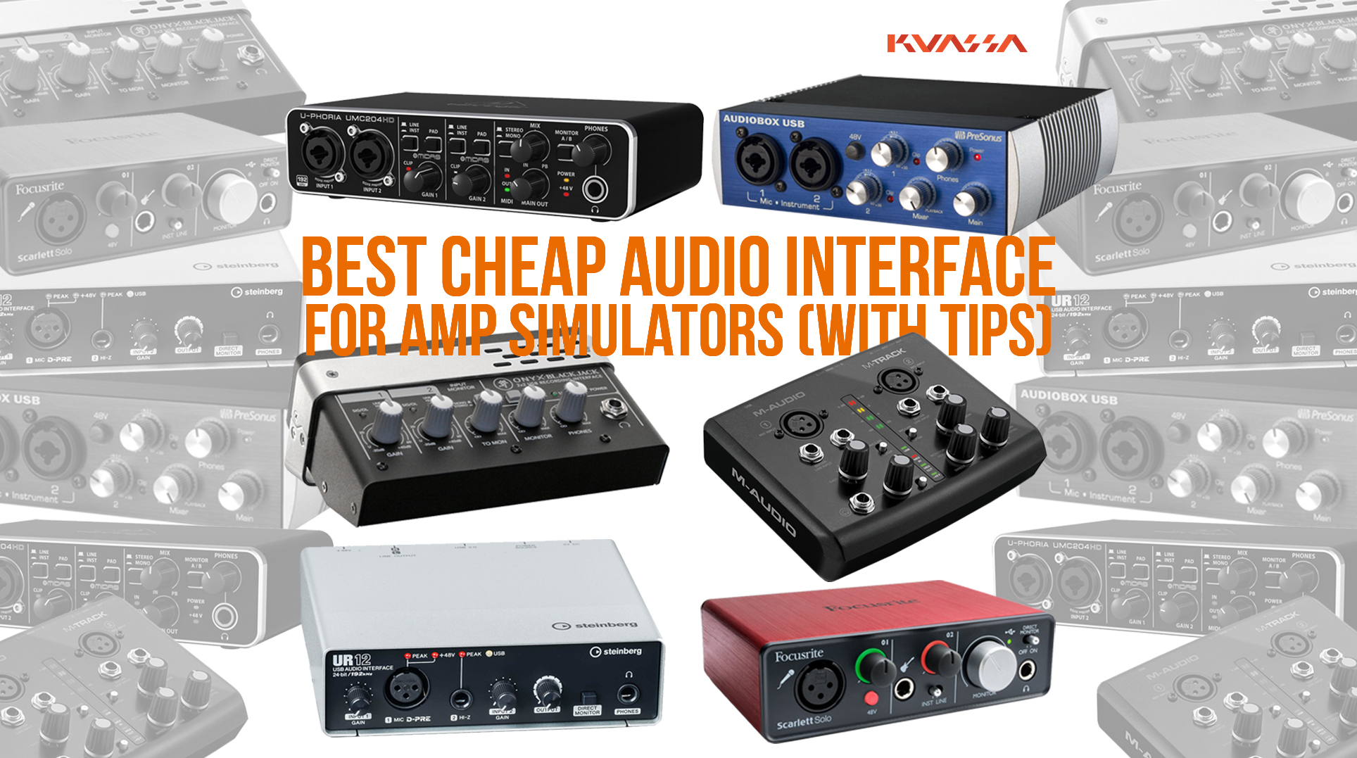 fabrik nød Guvernør Best cheap audio interface / sound card for amp simulators (with tips!) |  Kuassa