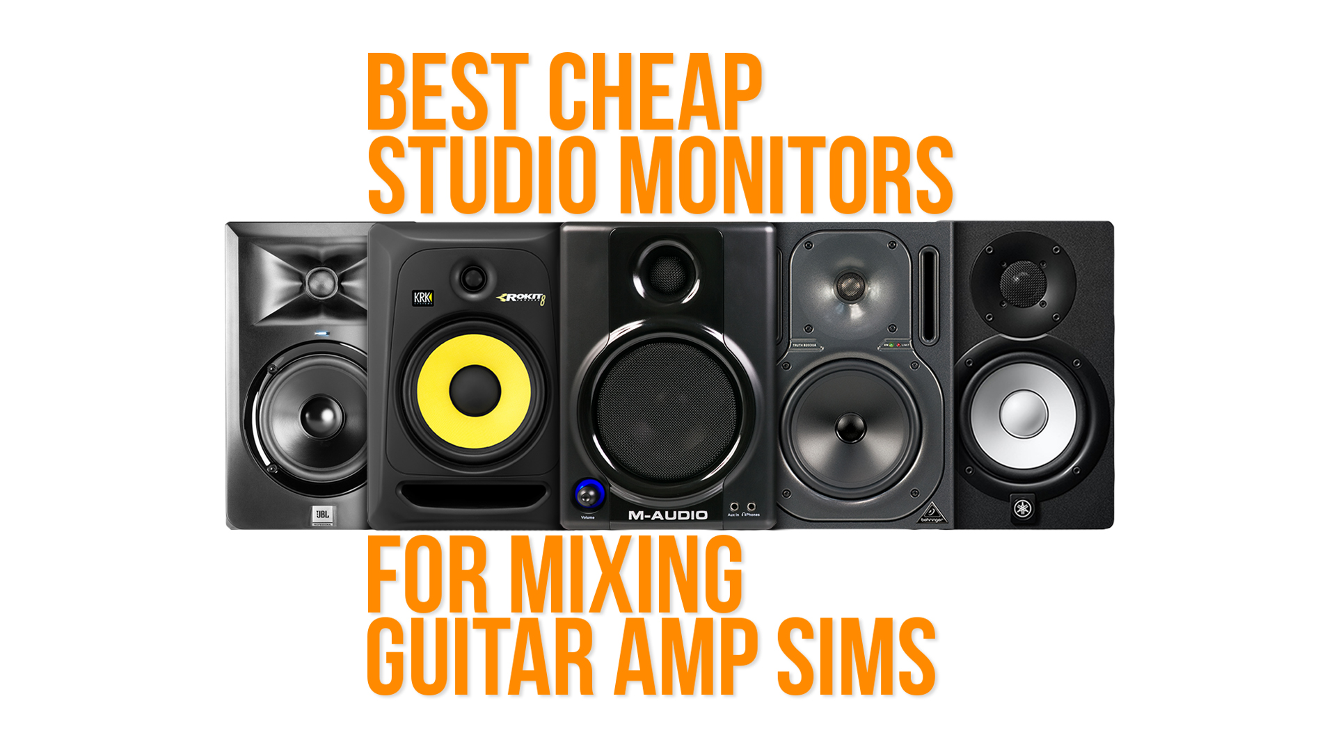 best cheap studio monitors