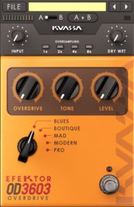 Overdrive Guitar Effects Software