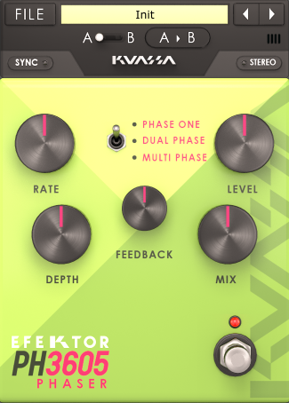 phaser guitar effect software