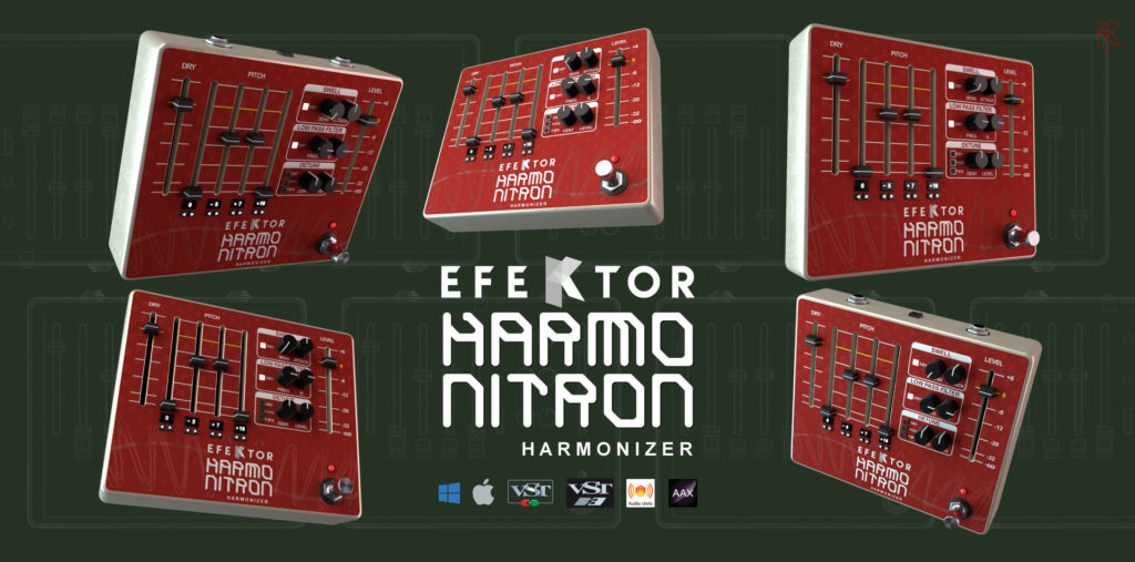 Efektor Harmonitron Quad Pitch-Shifter/Harmonizer