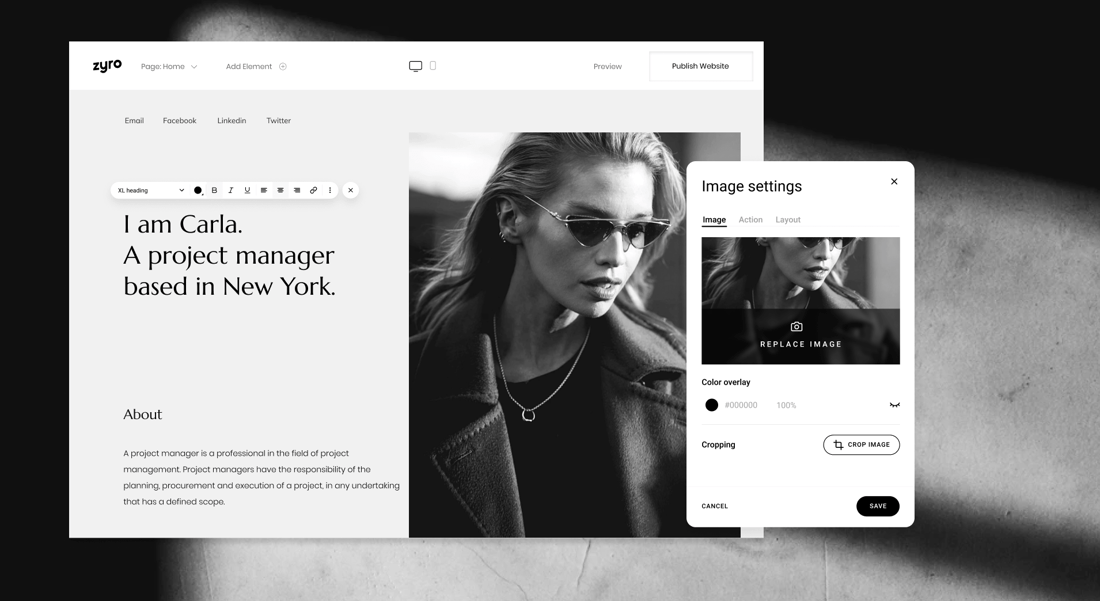 Website Design – Design Your Website With Zyro