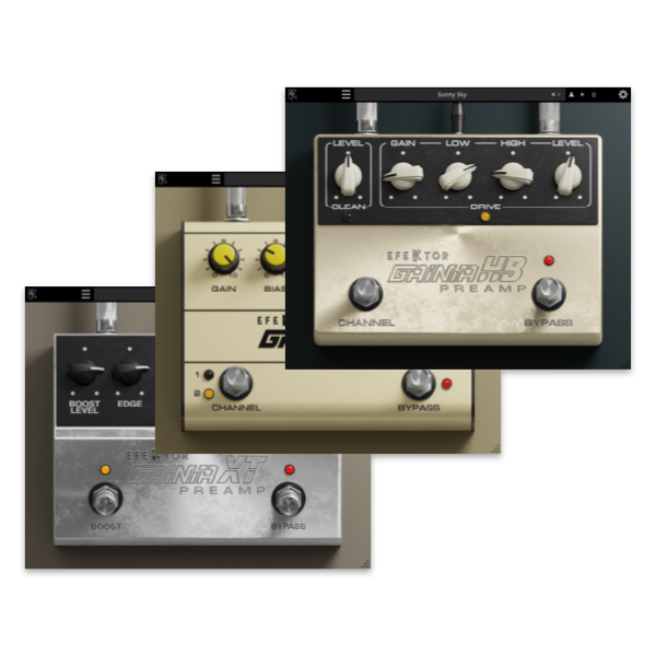 Efektor Gainia Preamp Bundle | KUASSA