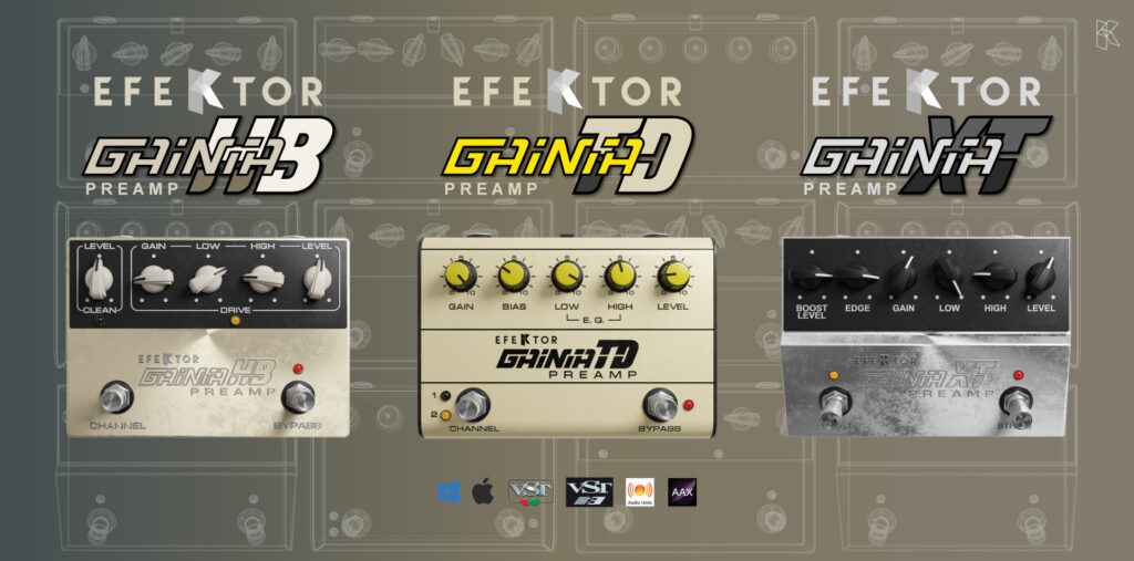 Unveiling the Pedal Preamp Legends in the Digital Realm: Kuassa's Efektor Gainia Series and the Free Pillar Power Amp
