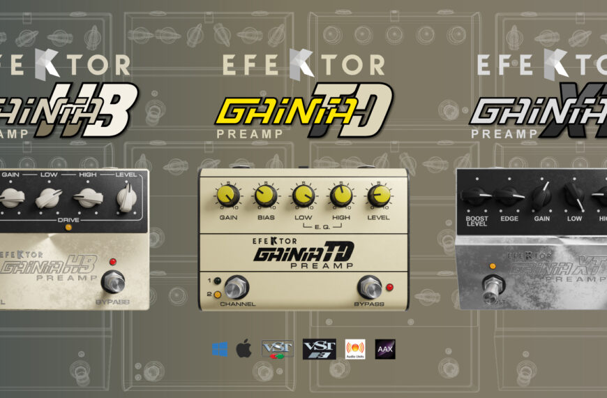 Unveiling the Pedal Preamp Legends in the Digital Realm: Kuassa’s Efektor Gainia Series and the Free Pillar Power Amp