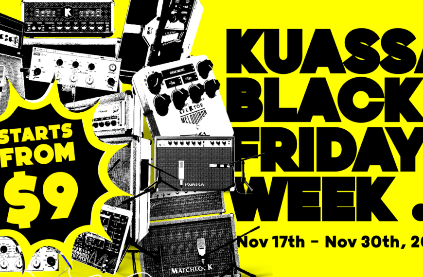 Kuassa Black Friday Sale. Starts from $9 All Plug-ins & Rack Extensions (Nov 17th – Nov 30th, 2023)