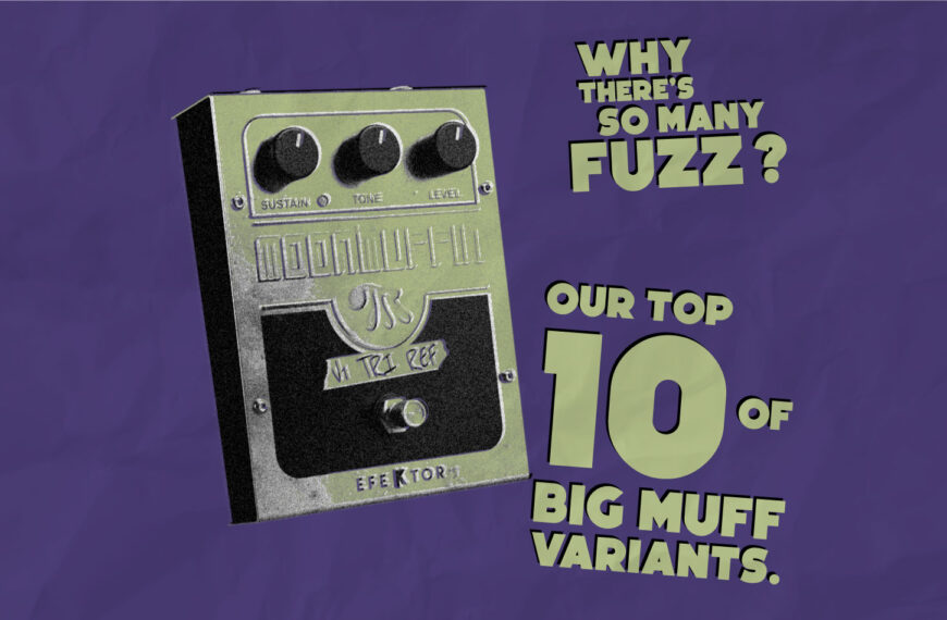 Why There’s so many fuzz? Our Top 10 of Big Muff Variants.